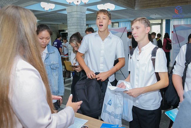The XV exhibition of Russian educational organizations opened at KRSU «Education in Russia – 2025/26»