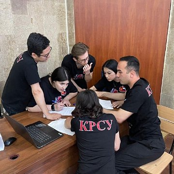 KRSU residents won silver at the Olympiad «Into the Future with Burning Hearts»