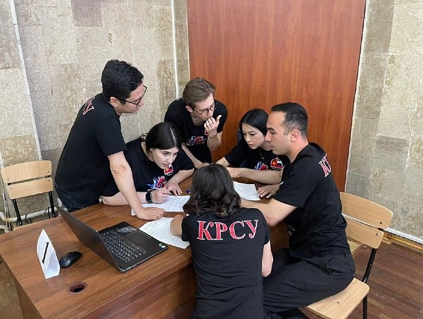 KRSU residents won silver at the Olympiad «Into the Future with Burning Hearts»