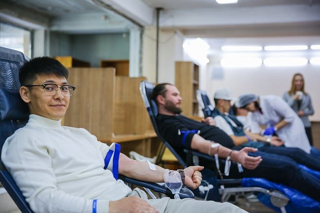 Donor Day at KRSU: more than 50 people donated blood and helped save lives