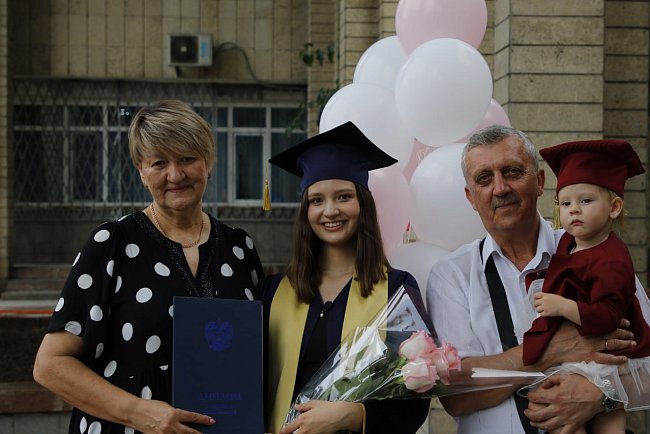 On the way to new heights: a graduate of the Faculty of Economics was held at KRSU