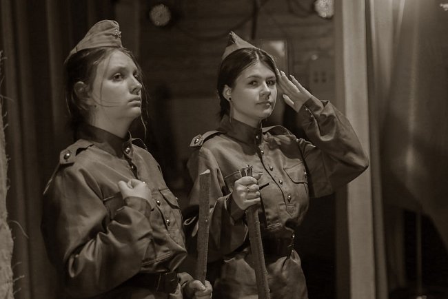 KRSU is preparing for the premiere of a touching production «And the dawns here are quiet...»