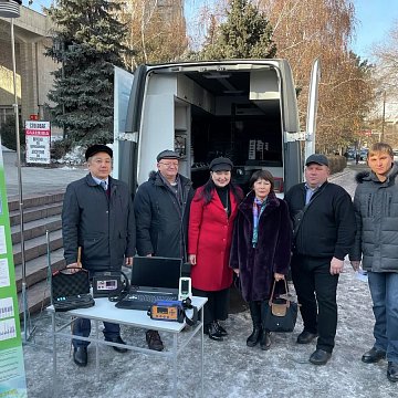Бишкекте экологиялык абалды көзөмөлдөөчү автолаборатория пайда болду