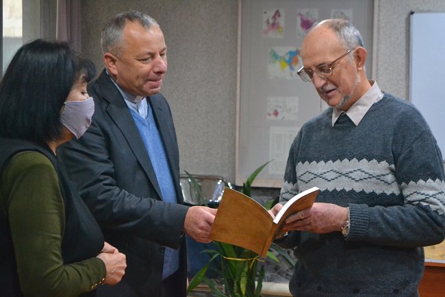 Books donated to the university
