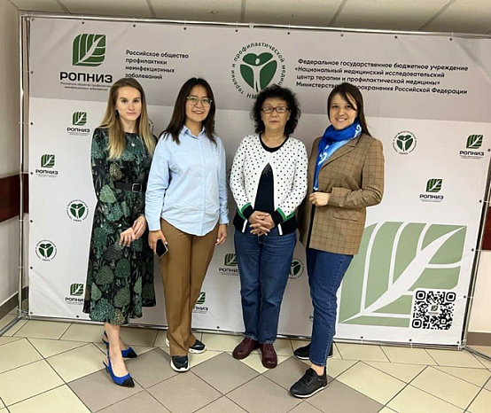 KRSU teachers made presentations during the Public Health Promotion Technology Week