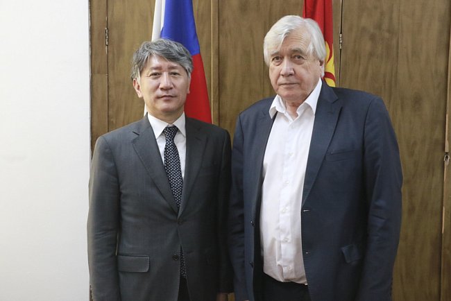 KRSU was visited by the Ambassador Extraordinary and Plenipotentiary of the Republic of Korea to the Kyrgyz Republic, Lee Wonjae