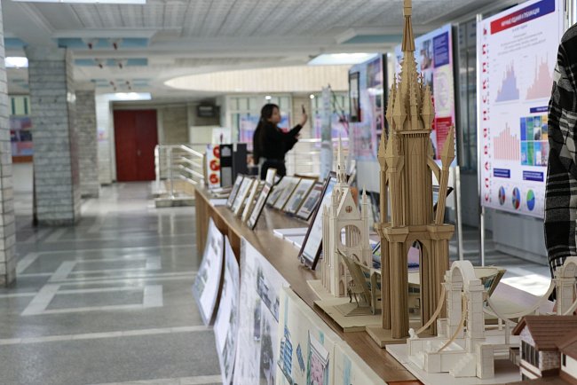 An exhibition dedicated to Science Day of the Kyrgyz Republic and World Science Day took place at KRSU