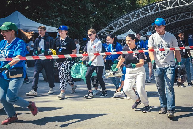 KRSU students took part in the international project «Clean Games»