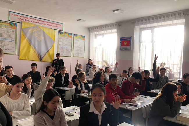 КРСУ помогает школьникам сделать правильный выбор