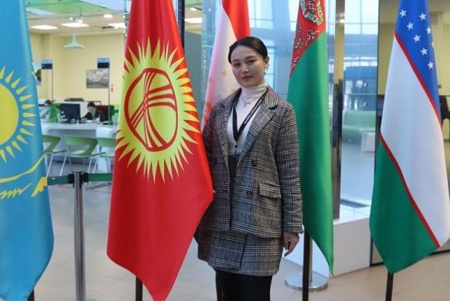 KRSU employee Naktagul Duishenalieva took part in Russian forums of young leaders