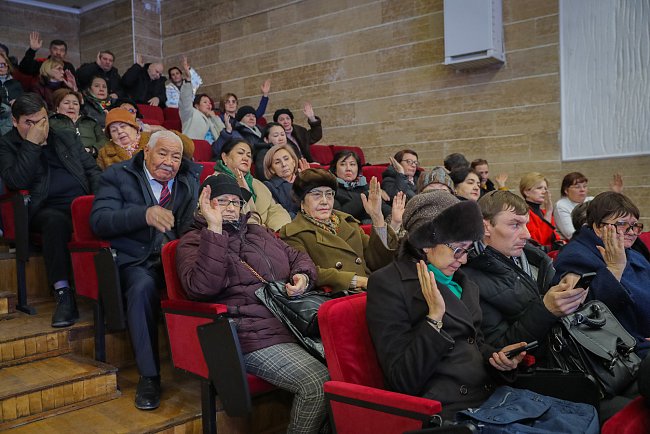 A historic meeting of the Trade Union was held at KRSU