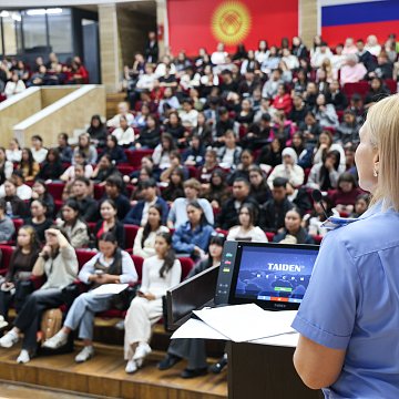 A series of meetings between first-year students and representatives of the Ministry of Internal Affairs began at KRSU