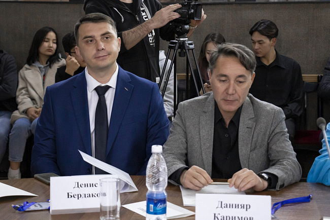 В КРСУ открылась Бишкекская международная медиашкола