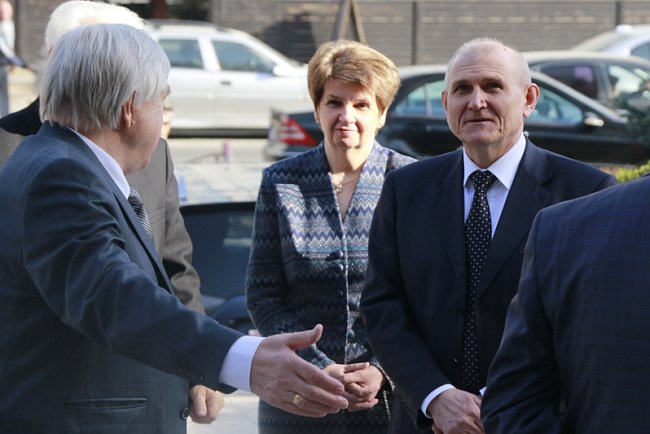 Visit to KRSU Ambassador of the Russian Federation to the Kyrgyz Republic Nikolai Nikolaevich Udovichenko