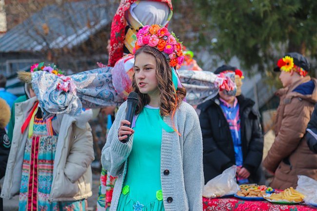 Maslenitsa was celebrated at the KRSU School