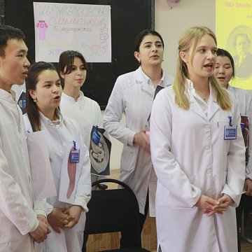 The KRSU team won the First Interuniversity Olympiad in Medical Parasitology