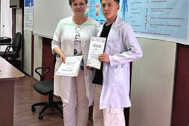 Students explained how important immune prevention is for all age groups of the population