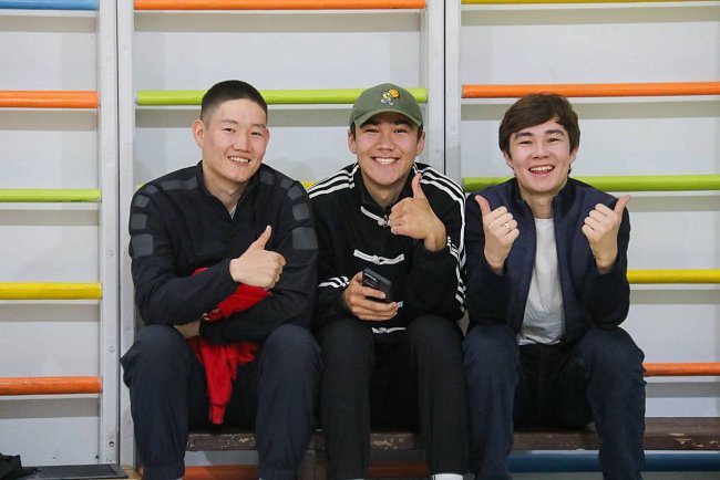 The KRSU men's volleyball team confidently declares itself at the Universiade!