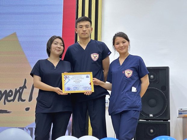 The KRSU team became second at the Interuniversity Olympiad in Surgery