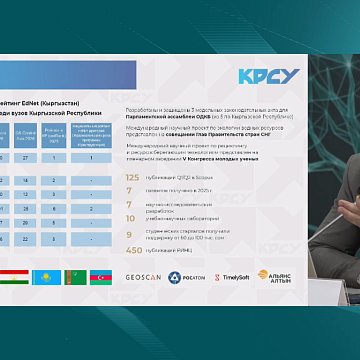 KRSU is presented at KazanForum as a flagship university of Russia in Central Asia