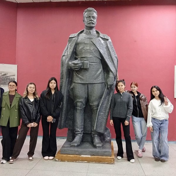 As part of the «Season of Museums», students of the Socio-Humanitarian Institute KRSU continue to get acquainted with the historical and cultural heritage of Kyrgyzstan