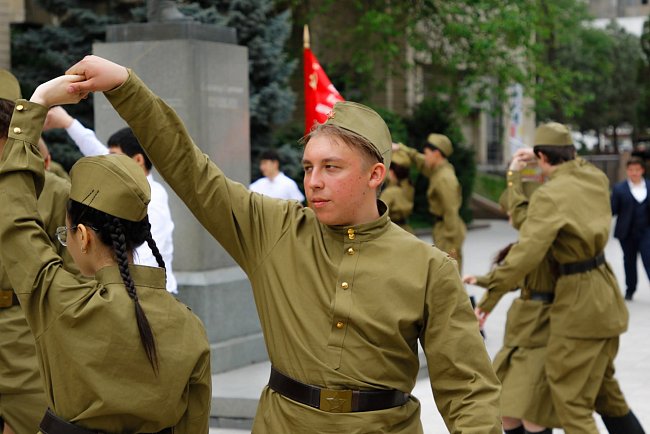 Dance through time: Victory Waltz in KRSU