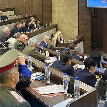 KRSU took part in the country conference of Russian compatriots dedicated to the 80th anniversary of the Victory