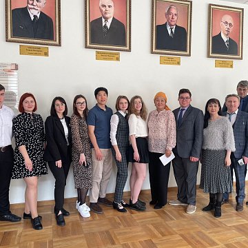 The report of KRSU students was recognized as one of the best at the conference in Krasnodar