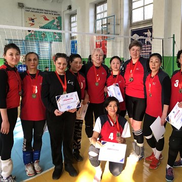 The KRSU women's volleyball team won the Spartakiad «Den sooluk»