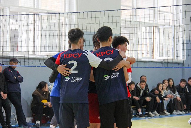 Men's volleyball team KRSU — silver medalists of the Universiade!