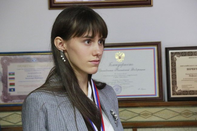 KRSU students were awarded diplomas for winning the Internet Olympiad