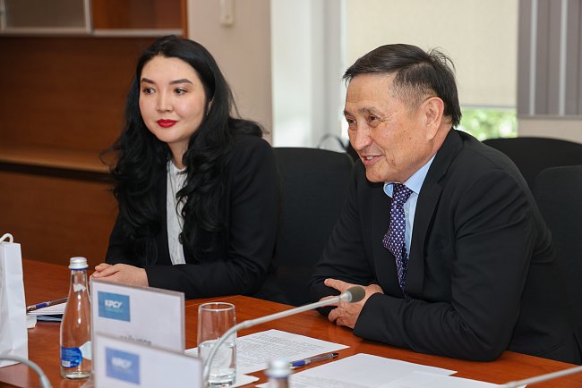 KRSU discussed the development of cooperation with the Court of the Eurasian Economic Union