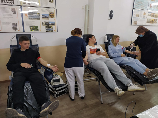 КРСУ участвует в Дне донора