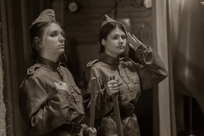 В КРСУ готовятся к премьере трогательной постановки «А зори здесь тихие…»