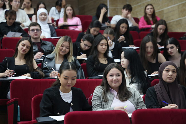 В КРСУ прошла международная акция «Диктант Победы»