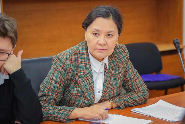 At KRSU, a meeting was held between Acting Rector Sergei Volkov and deans and heads of departments