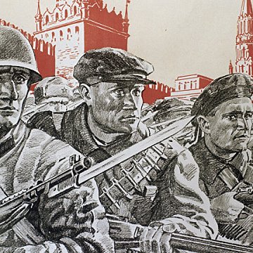 In memory of the heroes of the Battle of Moscow