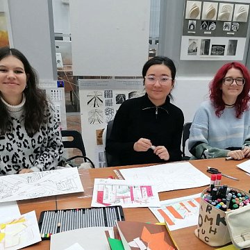 Polytechnic University conducted an internship for design students from KRSU