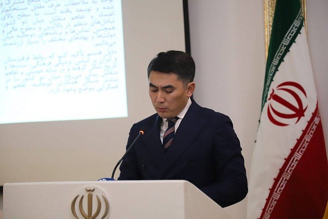 KRSU strengthens international dialogue: participation in a gala reception at the Iranian Embassy
