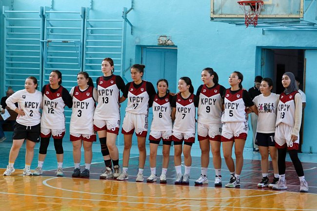 The KRSU women's basketball team successfully started at the Universiade of the Kyrgyz Republic