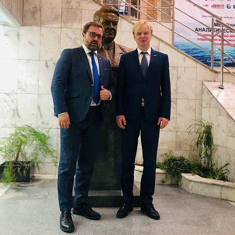 IKBFU Rector Alexander Fedorov visited KRSU