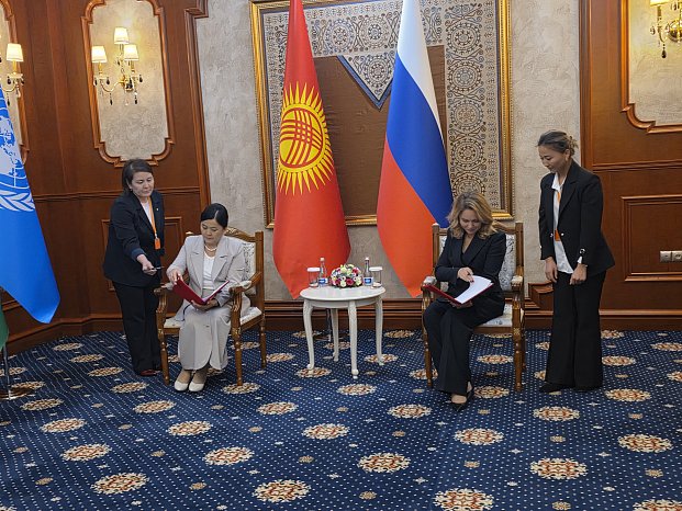 KRSU signed an agreement on interaction with the Clinical Hospital under the Administration of the President of the Kyrgyz Republic