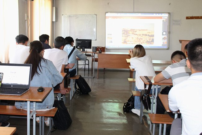KRSU students were told about the legal aspect of the conflict between Israel and Palestine