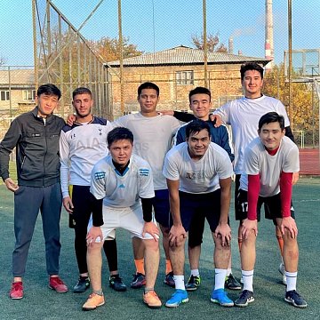 The team of the Faculty of Medicine won the football tournament as part of the KRSU sports competition