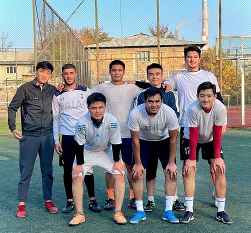 The team of the Faculty of Medicine won the football tournament as part of the KRSU sports competition