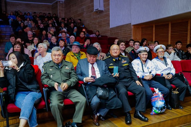 A concert of the Ensemble of the Russian Black Sea Fleet took place at KRSU