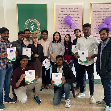 Foreign students of KRSU took prizes at the interuniversity conference