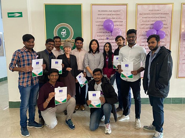 Foreign students of KRSU took prizes at the interuniversity conference