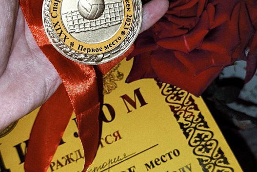 The women's volleyball team of the Faculty of Humanities became the winner of the Spartakiad