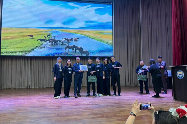 The KRSU dental team took third place at the international Olympiad